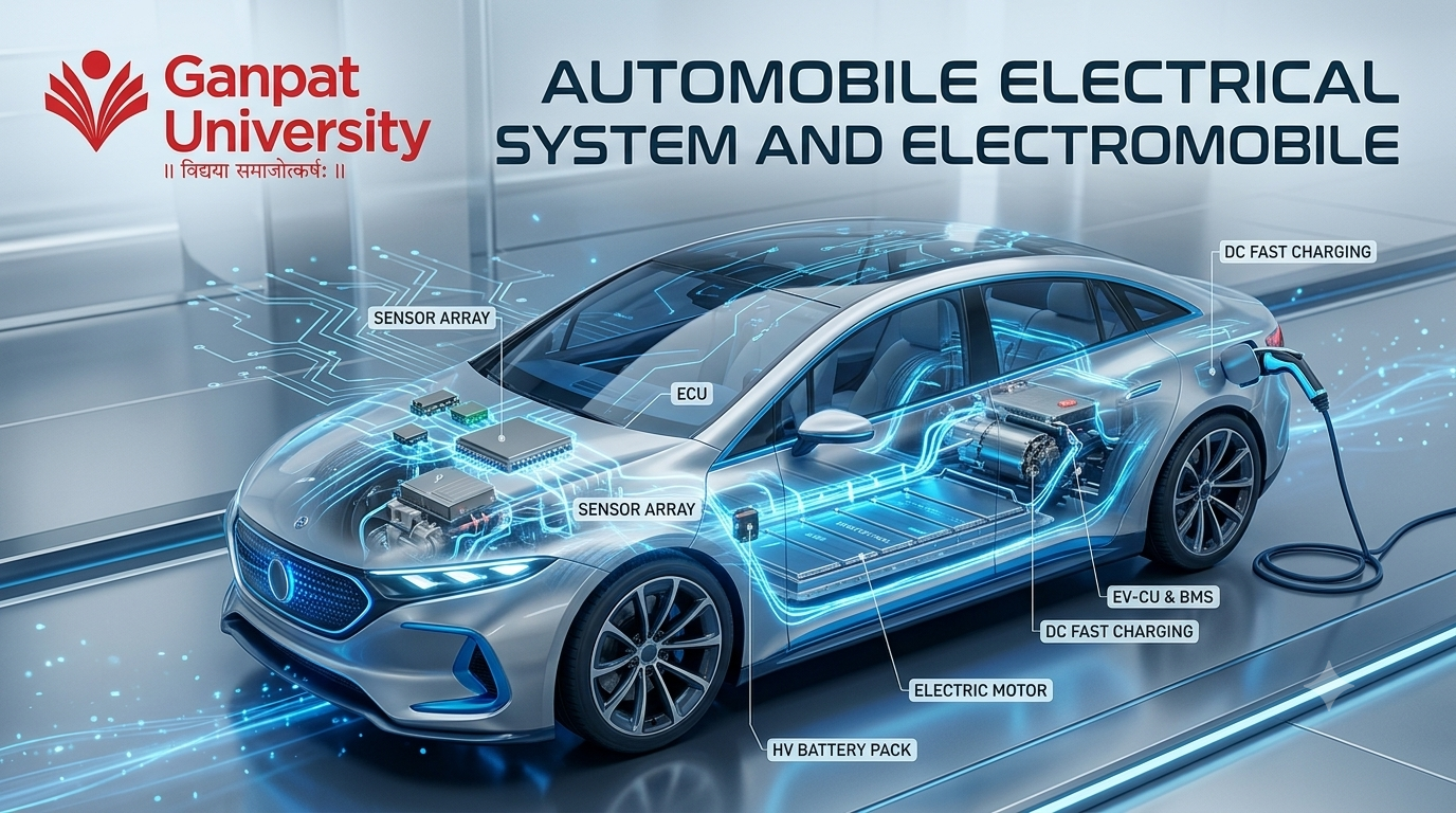 AUTOMOBILE ELECTRICAL SYSTEM AND ELECTROMOBILE 1AU23031